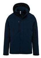 MEN'S Kapucnis felső SOFTSHELL LINED PARKA Navy